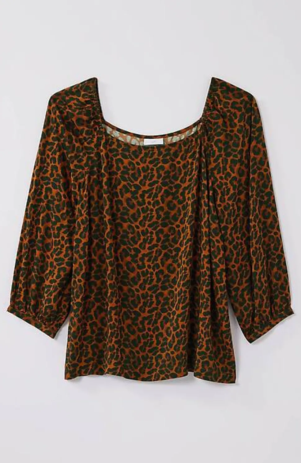 Satin Square-Neck Top | Jjill