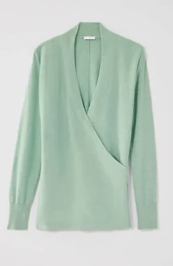 Seamed Wrap Sweater | Jjill