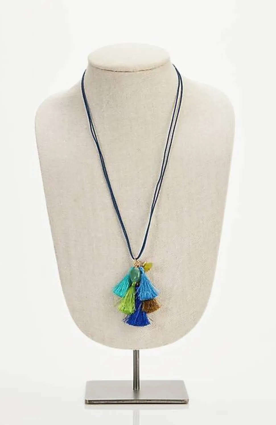 Seaside Oasis Tassel Cluster Necklace | Jjill