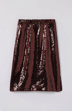 Sequin Pull-On Skirt | Jjill