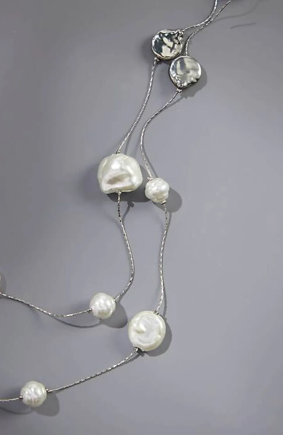 Serene Escape Pearl Station Necklace | Jjill