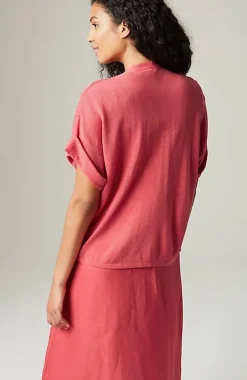 Short Cuffed-Sleeve Open-Front Cardi | Jjill
