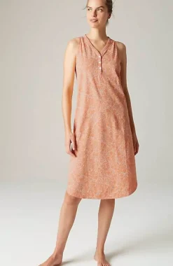 Sleep Ultrasoft Henley Gown | Jjill