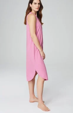 Sleep Ultrasoft Henley Gown | Jjill