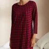 Sleep Ultrasoft Keyhole Gown | Jjill