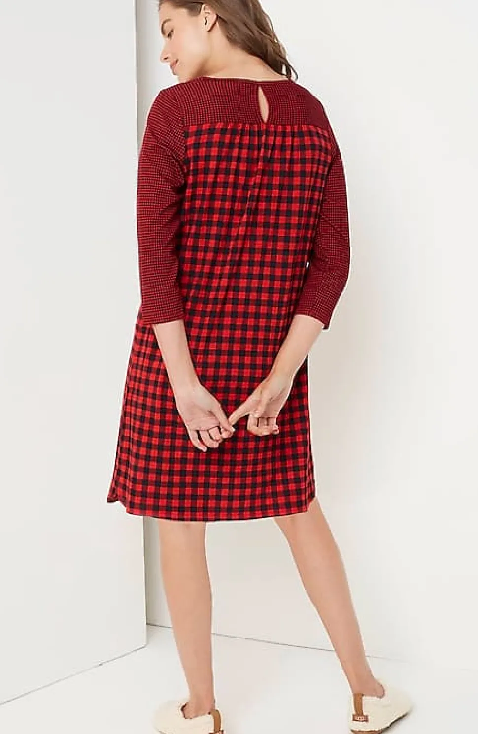 Sleep Ultrasoft Keyhole Gown | Jjill