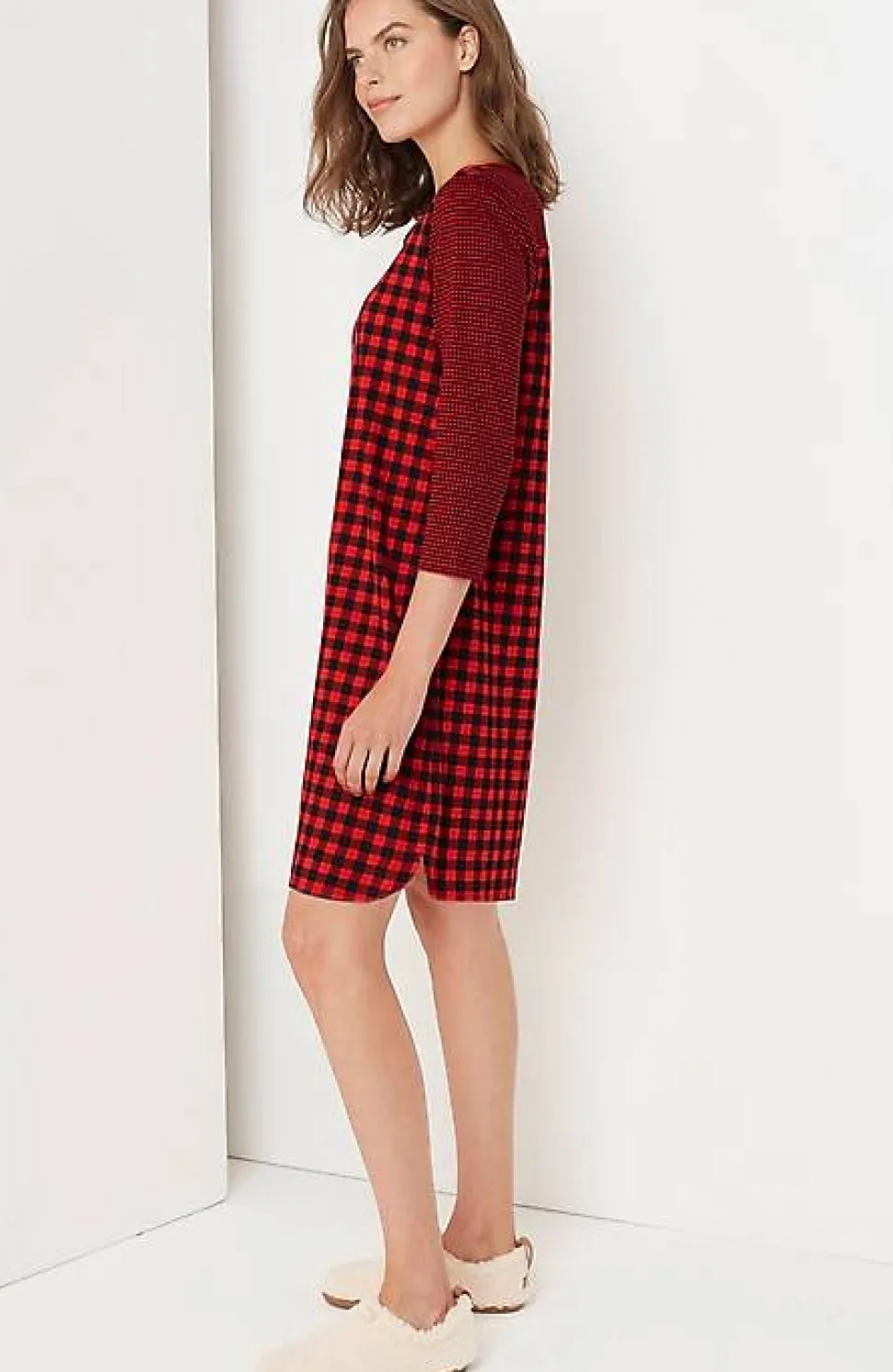 Sleep Ultrasoft Keyhole Gown | Jjill