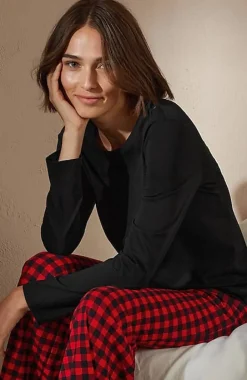 Sleep Ultrasoft Long-Sleeve Top | Jjill
