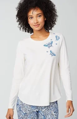 Sleep Ultrasoft Long-Sleeve Top | Jjill