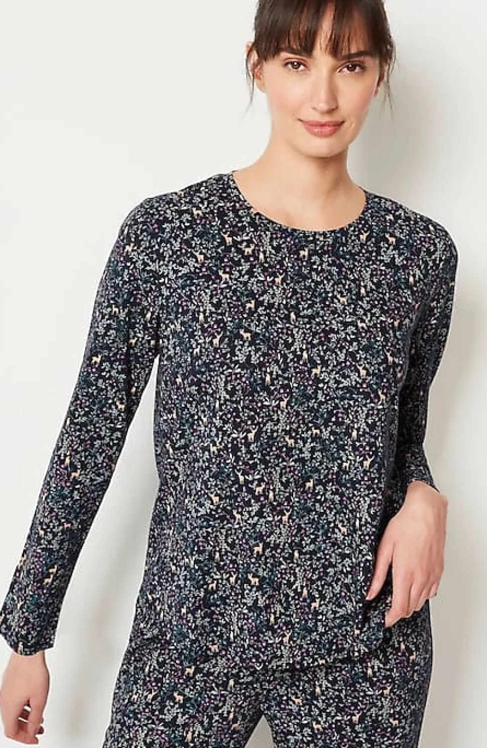 Sleep Ultrasoft Long-Sleeve Top | Jjill