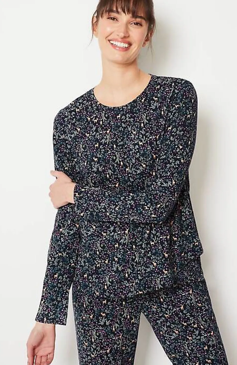 Sleep Ultrasoft Long-Sleeve Top | Jjill