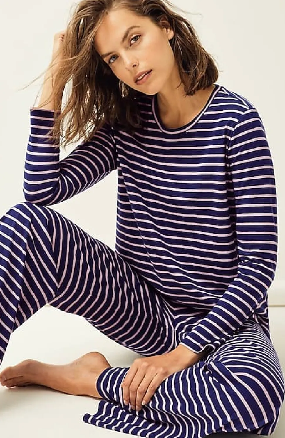 Sleep Ultrasoft Long-Sleeve Top | Jjill
