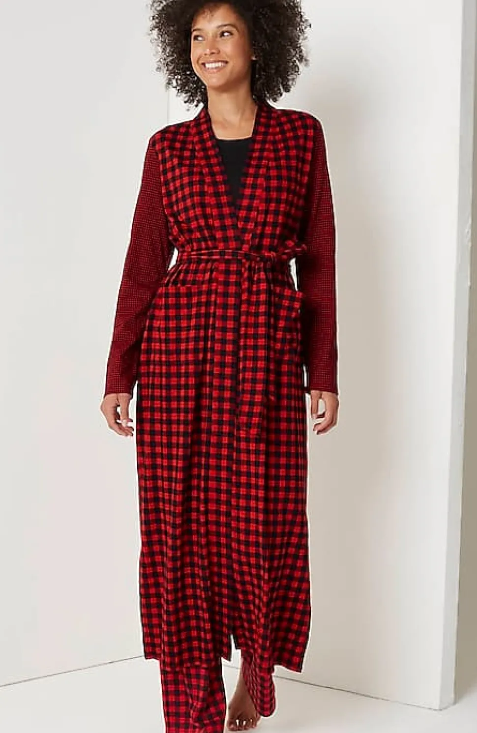 Sleep Ultrasoft Patch-Pocket Robe | Jjill