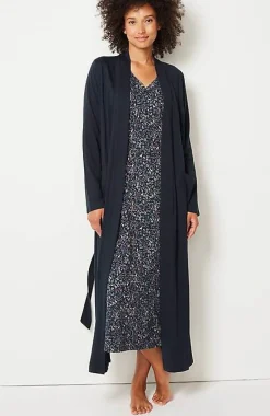 Sleep Ultrasoft Patch-Pocket Robe | Jjill
