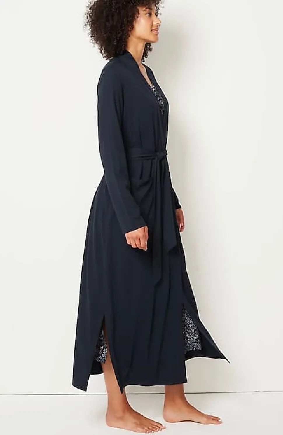 Sleep Ultrasoft Patch-Pocket Robe | Jjill