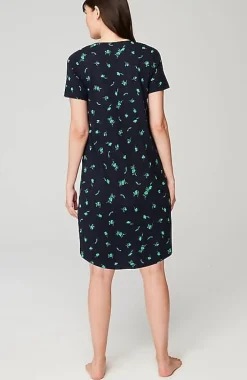 Sleep Ultrasoft Patch-Pocket Gown | Jjill