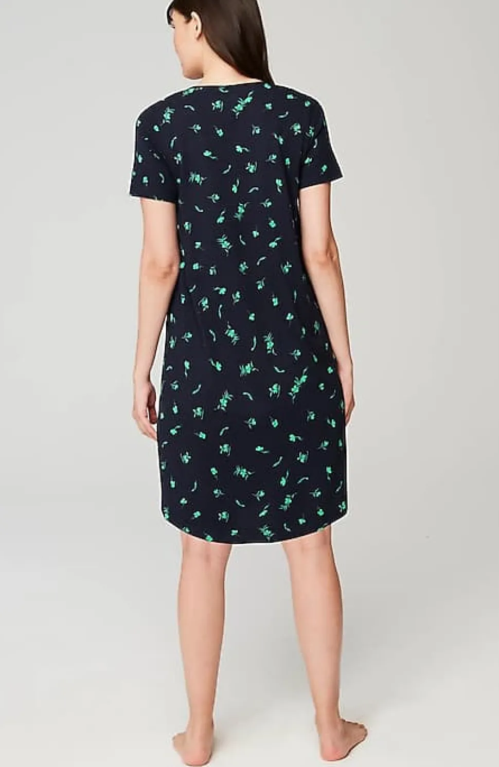 Sleep Ultrasoft Patch-Pocket Gown | Jjill