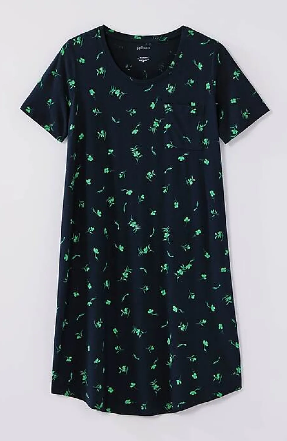 Sleep Ultrasoft Patch-Pocket Gown | Jjill