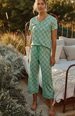 Sleep Ultrasoft Piped Crops | Jjill
