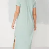 Sleep Ultrasoft Pleat-Back Long Gown | Jjill