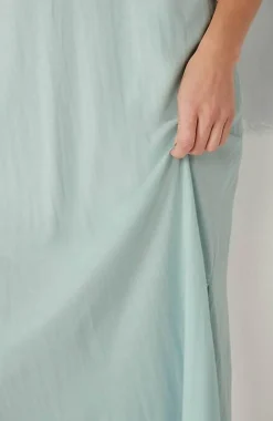 Sleep Ultrasoft Pleat-Back Long Gown | Jjill