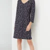 Sleep Ultrasoft 3/4-Sleeve Gown | Jjill