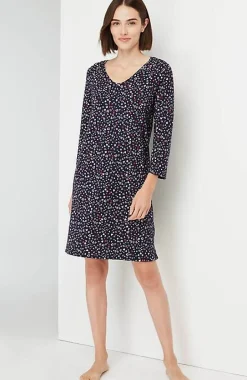 Sleep Ultrasoft 3/4-Sleeve Gown | Jjill