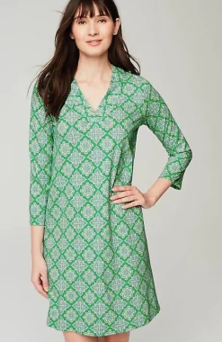 Sleep Ultrasoft V-Neck Gown | Jjill