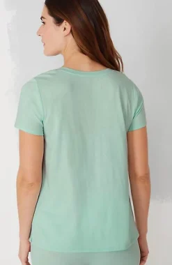 Sleep Ultrasoft V-Neck Tee | Jjill