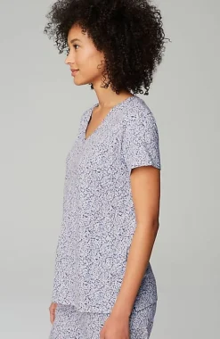 Sleep Ultrasoft V-Neck Tee | Jjill
