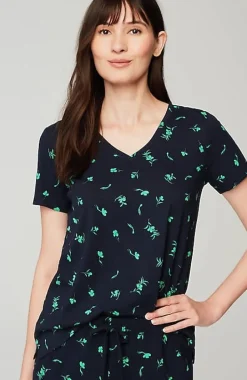 Sleep Ultrasoft V-Neck Tee | Jjill