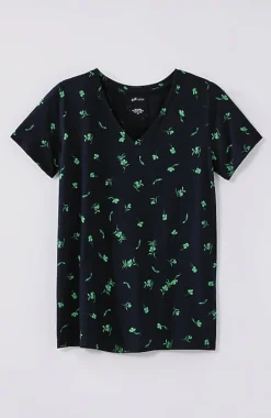 Sleep Ultrasoft V-Neck Tee | Jjill
