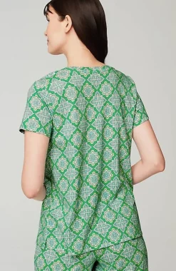 Sleep Ultrasoft V-Neck Tee | Jjill
