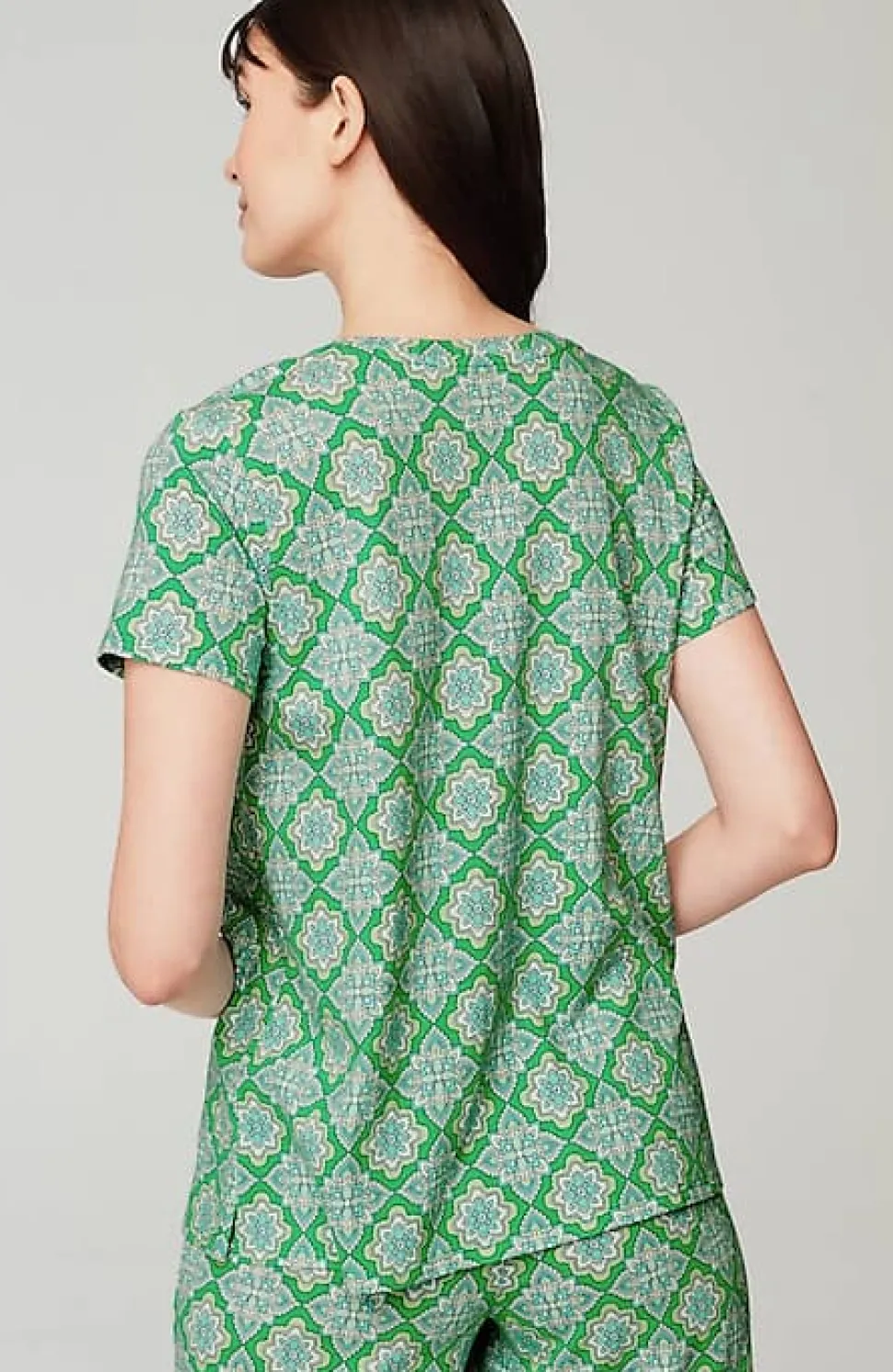 Sleep Ultrasoft V-Neck Tee | Jjill