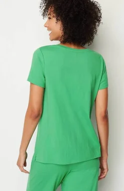 Sleep Ultrasoft V-Neck Tee | Jjill
