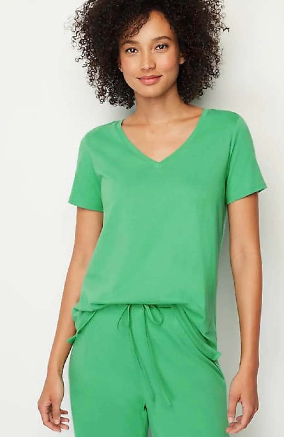 Sleep Ultrasoft V-Neck Tee | Jjill