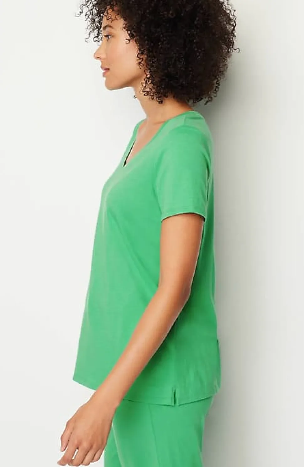 Sleep Ultrasoft V-Neck Tee | Jjill