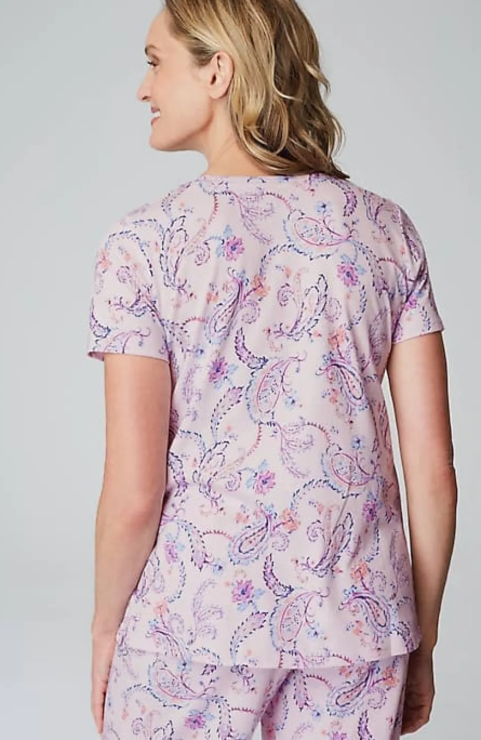Sleep Ultrasoft V-Neck Tee | Jjill