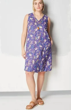 Sleeveless Linen Dress | Jjill