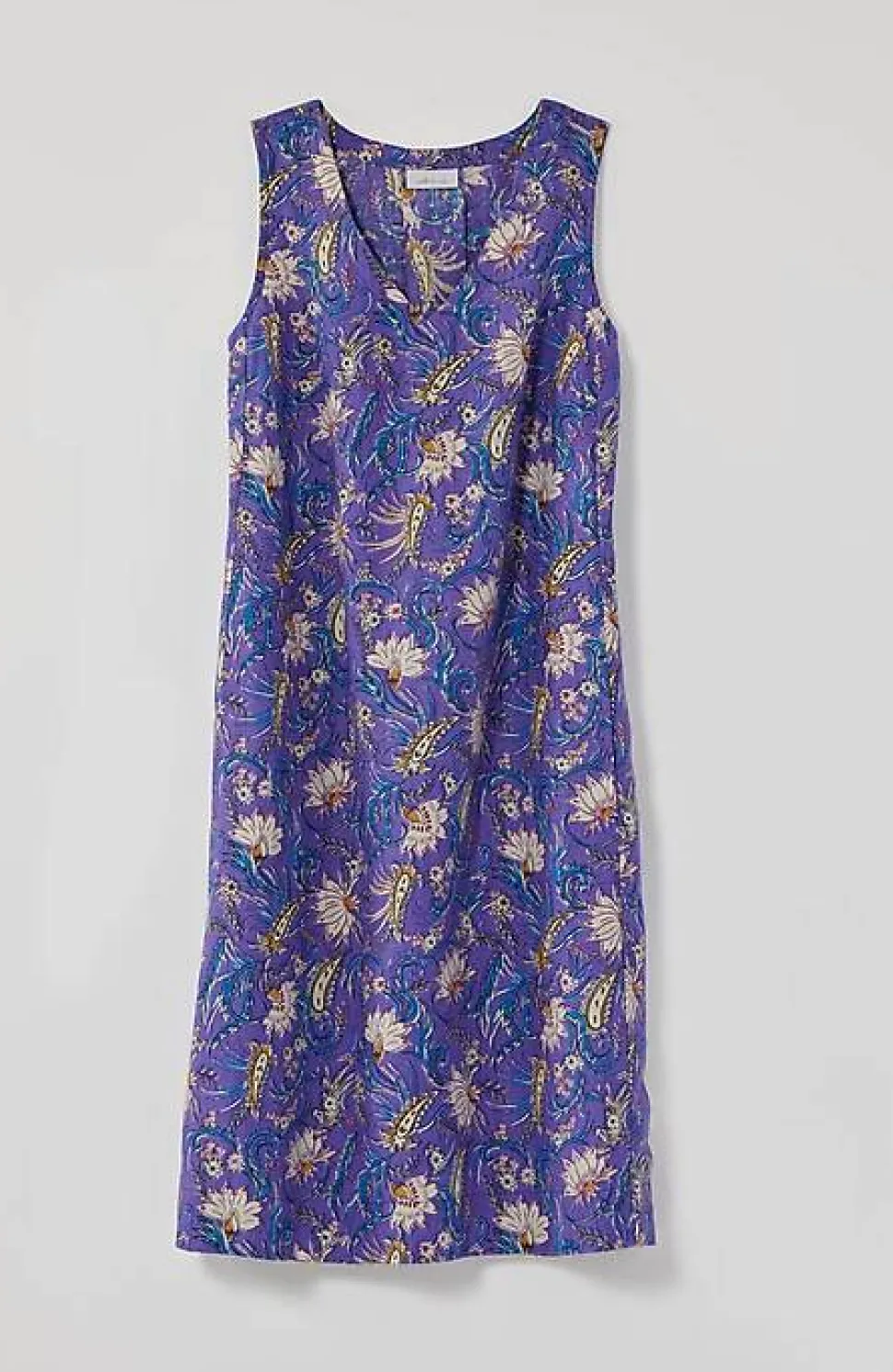 Sleeveless Linen Dress | Jjill