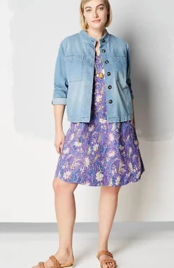 Sleeveless Linen Dress | Jjill