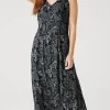 Sleeveless Pleated Maxi Dress | Jjill