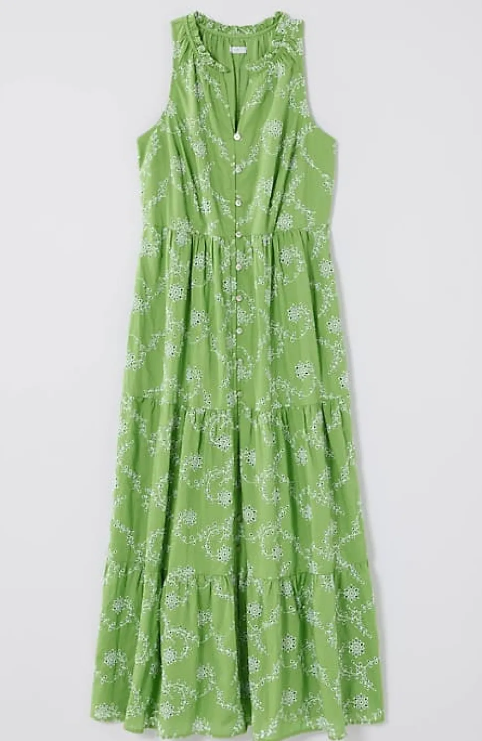 Sleeveless Tiered Maxi Dress | Jjill
