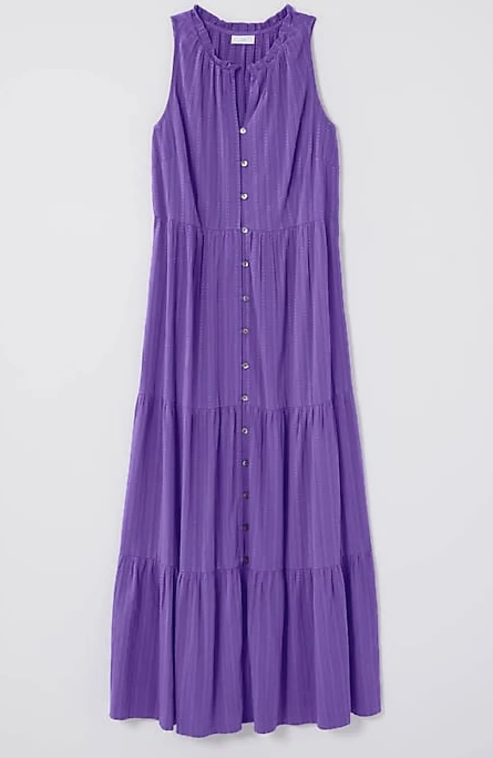 Sleeveless Tiered Maxi Dress | Jjill