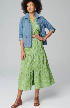 Sleeveless Tiered Maxi Dress | Jjill