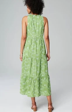 Sleeveless Tiered Maxi Dress | Jjill