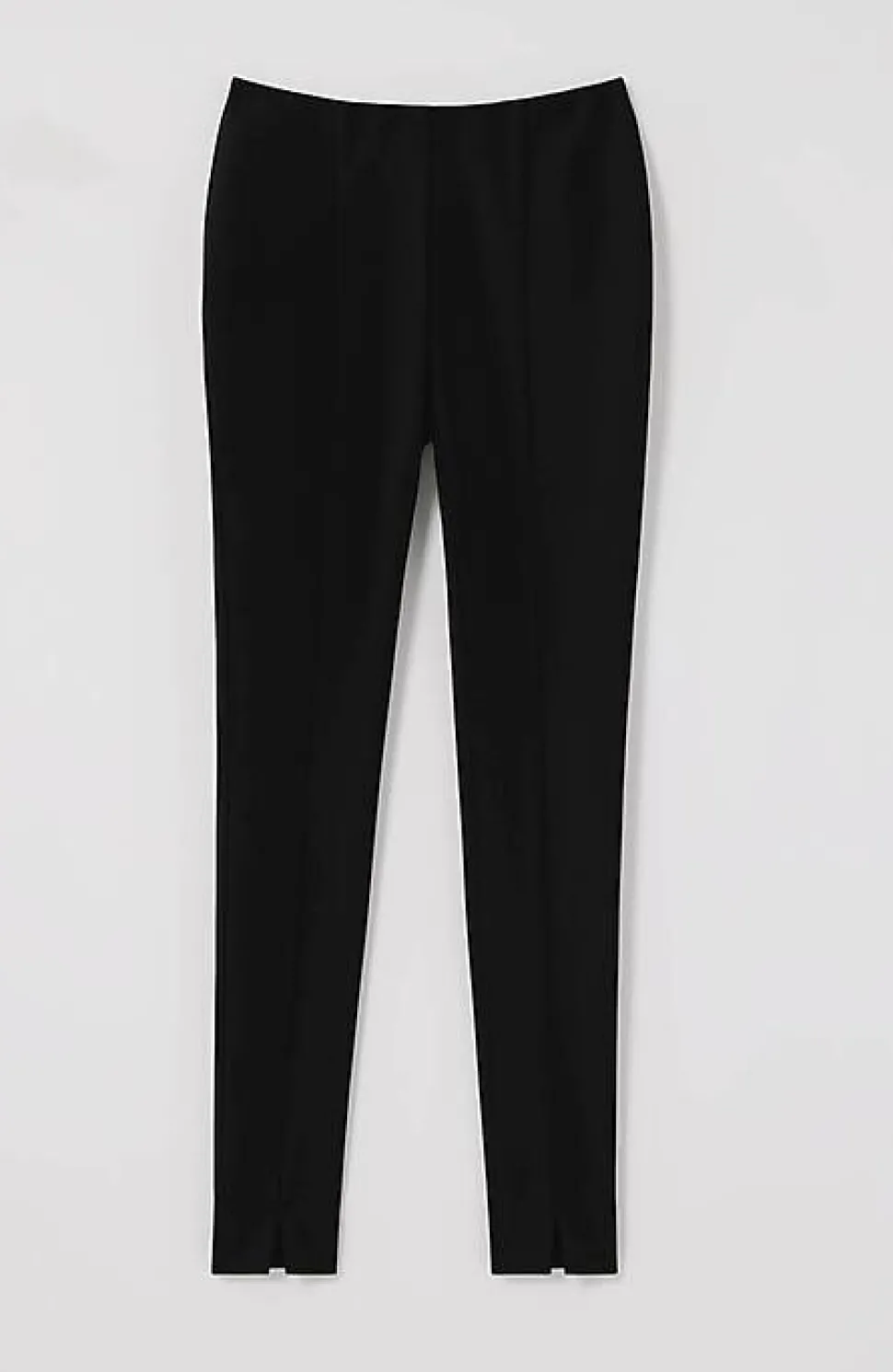 Slit-Hem Ponte Leggings | Jjill