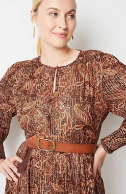 Smocked Midi Dress | Jjill
