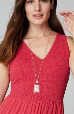 Smocked Tiered Midi Dress | Jjill