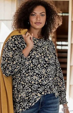 Smocked Tunic | Jjill